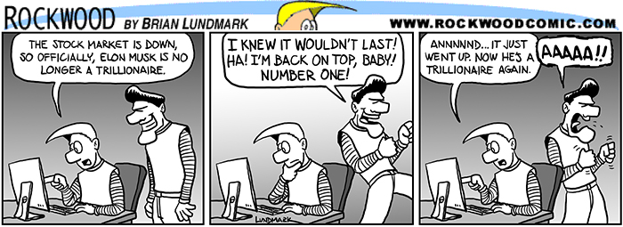 We're ruined, Mortimer!